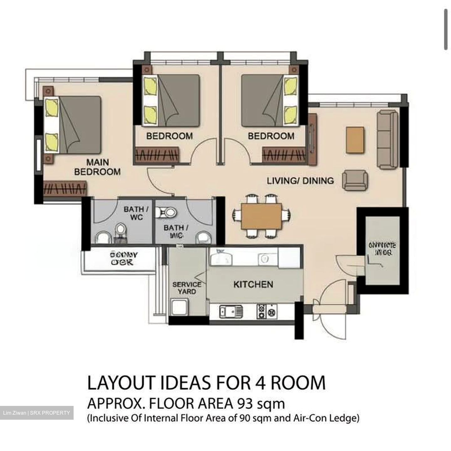 Blk 31 Ghim Moh Edge (Queenstown), HDB 4 Rooms #565248081